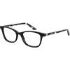 Image de Lunettes de soleil pour femmes Seventh Street, modèle 7A 546, couleur noire perlé gris, taille 53