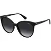 Image de Polaroid Femme Polaroid PLD 4086/S 807/WJ Lunettes de soleil Plastique Noir Gris Ronde Polarisé Ombré