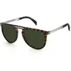 Image de DAVID BECKHAM Homme DAVID BECKHAM DB 1039/S/FD 086/QT Lunettes de soleil Plastique Havane Vert Pilote