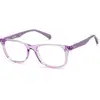 Image de Polaroid Junior Polaroid PLD D813 848 Montures optiques Plastique Lilas Carré