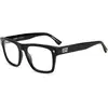 Image de Dsquared2 Homme Dsquared2 D2 0037 2M2 Montures optiques Acétate Noir Carré