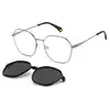 Image de Polaroid Unisex Polaroid PLD 6183/CS V81/M9 Lunettes de soleil Acier Fusil Gris Géométrique Polarisé