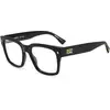 Image de Dsquared2 Homme Dsquared2 D2 0066 807 Montures optiques Acétate Noir Carré