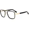 Image de Dsquared2 Homme Dsquared2 D2 0064 RHL Montures optiques Acétate Or / Noir Carré