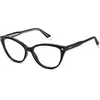 Image de Polaroid Femme Polaroid PLD D493 807 Montures optiques Plastique Noir Cat Eye