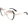 Image de Marc Jacobs Runway MJ 1081/S Or noir 55/16/140 Lunettes de soleil pour femmes