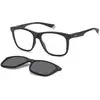 Image de Polaroid Unisex Polaroid PLD 2148/CS O6W/M9 Lunettes de soleil Plastique Noir-opaque Gris Carré Polarisé