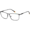 Image de Polaroid Homme Polaroid PLD D494/G R80 Montures optiques Métal Rutenio sombre opaque Carré