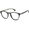 Image de DAVID BECKHAM Homme DAVID BECKHAM DB 1018 003 Montures optiques Acétate Noir-opaque Ronde