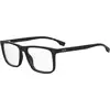 Image de Hugo Boss Homme Hugo Boss BOSS 1571 807 Montures optiques Plastique Noir Carré