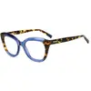 Image de Missoni Femme Missoni MIS 0157 JBW Montures optiques Acétate Havane /Bleu Carré