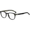 Image de Hugo Boss Homme Hugo Boss BOSS 1601 807 Montures optiques Plastique Noir Ronde