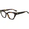 Image de Dsquared2 Femme Dsquared2 D2 0117 086 Montures optiques Acétate Havane Cat Eye