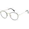 Image de DAVID BECKHAM Homme DAVID BECKHAM DB 1152 2M2 Montures optiques Métal Noir/Or Ronde