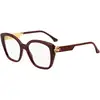 Image de ETRO Femme ETRO ETRO 0031 LHF Montures optiques Acétate Rouge Carré
