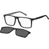 Image de Tommy Hilfiger Homme Tommy Hilfiger TH 2086/CS O6W/M9 Montures optiques Injecté Gris Gris Carré Polarisé
