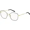 Image de Marc Jacobs Femme Marc Jacobs MARC 741 RHL Montures optiques Métal Or / Noir Géométrique