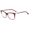 Image de Carolina Herrera Femme Carolina Herrera HER 0232 2OO Montures optiques Acétate Rouge Carré