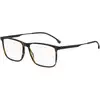 Image de Hugo Boss Homme Hugo Boss BOSS 1642 2OS Montures optiques Acétate Havane Carré