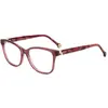 Image de Carolina Herrera Femme Carolina Herrera HER 0239 82U Montures optiques Acétate Bordeaux Carré