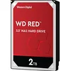 Image de WD Red, Disque dur interne NAS 2 TB - 5400 rpm, SATA 6 Gb/s, SMR, Cache de 256 MB, 3,5 po en occasion ou reconditionné