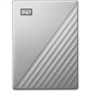 Image de WD My Passport Ultra for Mac WDBPMV0040BSL - Disque dur - crypté - 4 To - externe (portable) - USB 3.0 (connecteur USB-C) - AES 256 bits - argenté