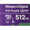 Image de WD Purple SC QD101 WDD512G1P0C - Carte mémoire flash - 512 Go - UHS-I U1 / Class10 - microSDXC UHS-I - lilas