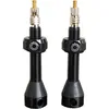 Image de Tubolight, valve tubeless en laiton, noir, 40 mm, couleur noire - valves robustes pour...
