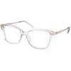Image de Michael Kors Femme Michael Kors MK4105BU GEORGETOWN 3999 Montures optiques Acétate Transparent Papillon Normale