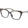 Image de Michael Kors Femme Michael Kors MK4110U AVILA 3006 Montures optiques Acétate Tortue Transparent Carré Normale