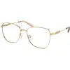 Image de Michael Kors Femme Michael Kors MK3081D SHANGHAI 1014 Montures optiques Métal Or Cat Eye Normale