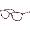 Image de Michael Kors Femme Michael Kors MK4067U SANTA CLARA 3998 Montures optiques Acétate Tortue Carré Normale