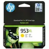 Image de HP 953XL - 18 ml - à rendement élevé - jaune - original - boîte de suspension - cartouche d'encre - pour Officejet Pro 77XX, 82XX, 87XX - Neuf