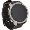 Image de Polar Grit X Pro - Titan - Montre de sport avec bracelet - cuir perforé - gris - Taille du bracelet : M/L