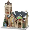 Image de Chapelle de gui à piles Led Christmas
