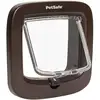 Image de Chatière À Verrouillage Manuel Petsafe, Chatière Durable Et Facile À Installer, Par Les Fabricants De Staywell, Brun