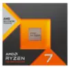 Image de Processeur de bureau AMD Ryzen 7 7700X3D Raphael AM5 8 coeurs 16 threads Turbo jusqu'à 4,5 GHz Cache L3 96 Mo DDR5 intégré Radeon Graphics Noir - Neuf