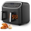 Image de Friteuse sans Huile Air Fryer Chaud Dual Zone 10L (6L+4L) - 2800W - 12 Programmes Prédéfinis - Minuterie - 2 Paniers - Noir