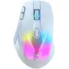 Image de Turtle Beach Kone XP Air - Souris gaming RGB ergonomique, personnalisable et sans fil, capteur optique 19 000 PPP, autonomie de batterie de 100h, station de charge, éclairage AIMO RGB - Blanc - Neuf