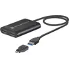Image de Sonnet USB3-DHDMI Adaptateur de câble vidéo USB type A 2 x HDMI Noir (USB3-DHDMI)