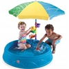 Image de Step2 Play And Shade Pataugeoire Avec Parasol Et Des Accessoires Pour Enfants | Jouet Enfant À Eau Pour Le Jardin
