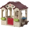 Image de Step2 Charming Cottage Maison Enfant En Plastique | Maison De Jeux Pour L’Extérieur / Jardin | Maisonnette / Cabane De Jeu Avec Cuisine, Table Pique