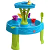 Image de Step2 Summer Showers Splash Table D'Eau Avec 8 Accessoires Table Jeux D' Eau Pour Plusieurs Enfants Table D'Activité Pour Le Jardin, Table Activité Eau Table D'Eau Extérieur