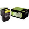 Image de Cartouche d'impression Lexmark Return Program 80C2HY0, pour imprimantes Lexmark, environ 3 000 pages, jaune