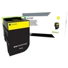 Image de Lexmark 80C0X40 Cartouche de toner 1 pièce(s) Original Jaune