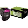 Image de Lexmark 80C2SM0 Lexmark toner magenta, 2.000 pages, 80C2SM0