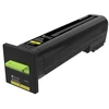 Image de Lexmark 82K2XYE Kit de toner jaune d'origine Lexmark extra-haute capacité projet (0082K2XYE,082K2XYE,82K2XYE)