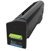Image de Lexmark 24B6512 cartuccia toner 1 pz Originale Ciano (XC8160 CYAN TONER CARTRIDGE) - Neuf