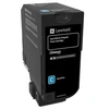 Image de Lexmark - Cyan - original - cartouche de toner LCCP - pour Lexmark CS720de, CS720dte, CS725de, CS725dte, CX725de, CX725dhe, CX725dthe