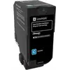 Image de Lexmark - Cyan - original - cartouche de toner LCCP, LRP - pour Lexmark CS720de, CS720dte, CS725de, CS725dte, CX725de, CX725dhe, CX725dthe